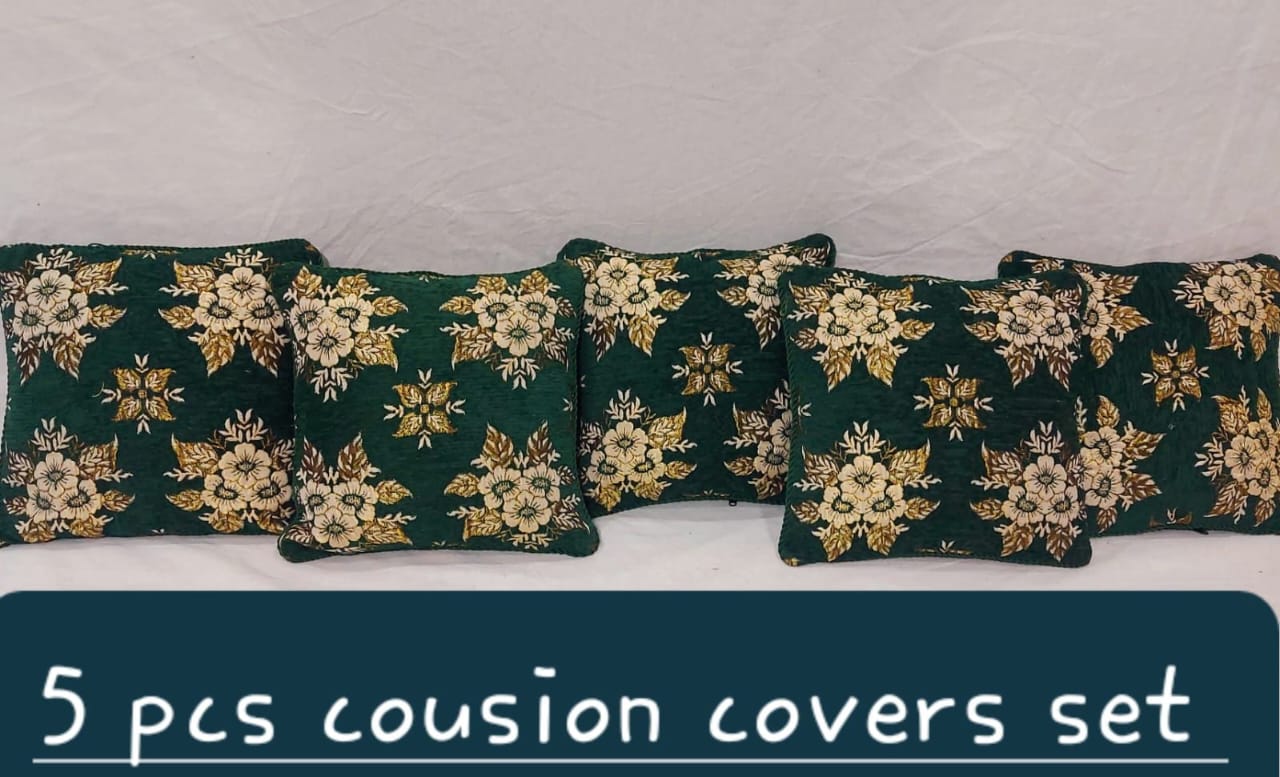 👉 5 PCS Cushions covers set 👌 💯  👉 Fabric Velvet ❤