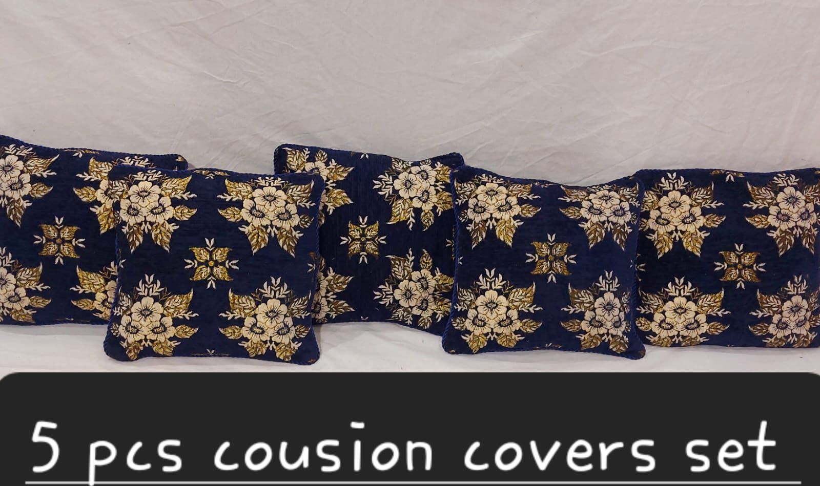 👉 5 PCS Cushions covers set 👌 💯  👉 Fabric Velvet ❤