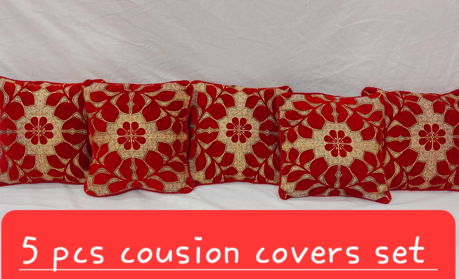 👉 5 PCS Cushions covers set 👌 💯  👉 Fabric Velvet ❤